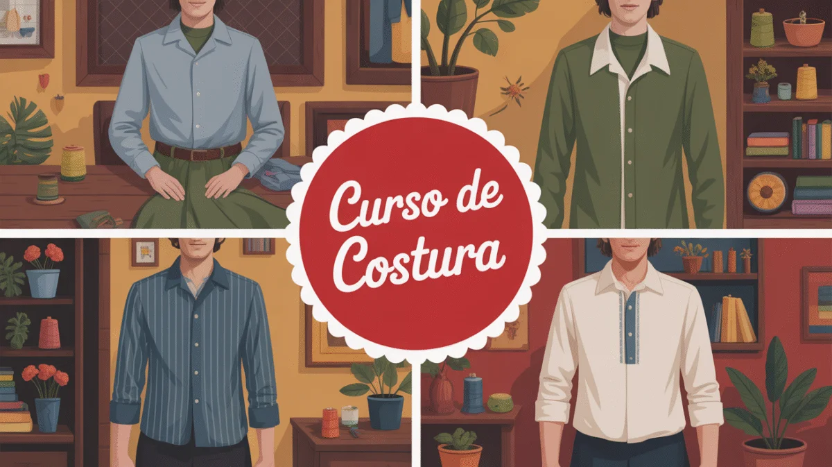 cómo hacer una camisa con cuello para hombre paso a paso