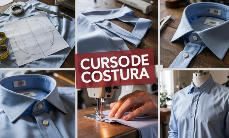 cómo hacer una camisa con cuello para hombre paso a paso