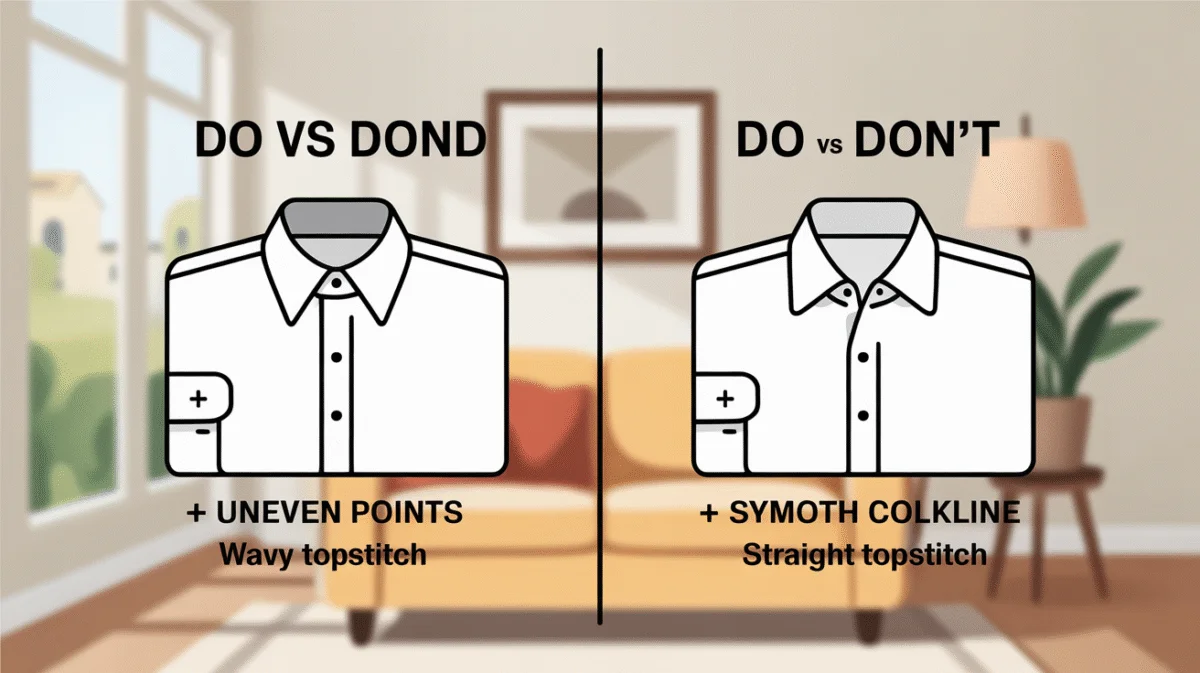 cómo hacer una camisa con cuello para hombre paso a paso