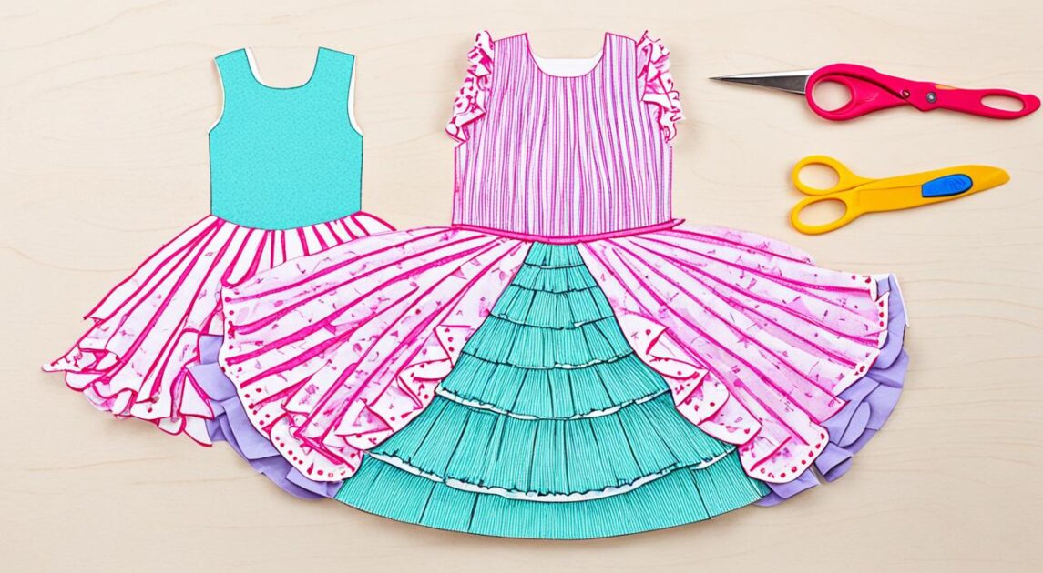 Cómo Hacer un Vestido con Volantes y Patrón