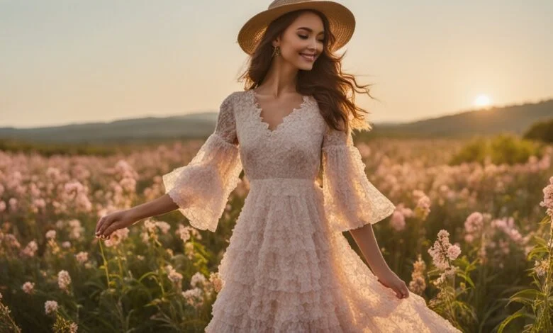 Cómo Hacer un Vestido con Volantes y Patrón