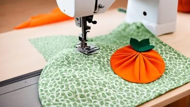 Cómo Hacer una Calabaza de Tela con Molde