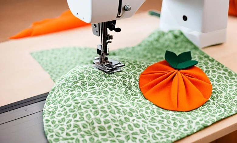 Cómo Hacer una Calabaza de Tela con Molde