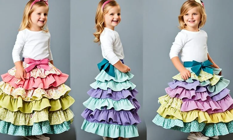 Cómo Hacer una Falda de Volantes para Niña