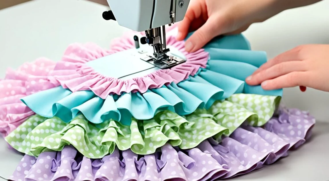 Falda de volantes para niña Falda de volantes para niña