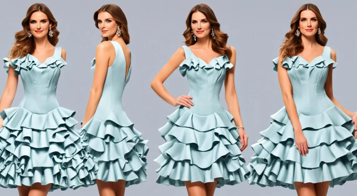 Vestido con Volantes Personalizado